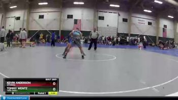 165 lbs Quarterfinal - Tommy Wentz, York (Neb.) vs Kevin Anderson, Wyoming