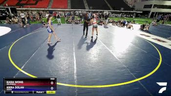 126 lbs Quarterfinal - Kasia Wong, Oklahoma vs Kiera Dolan, Idaho