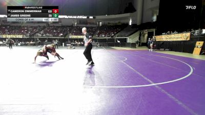 184 lbs Consi Of 8 #1 - Cameron Zimmerman, Kansas State vs James Greene, Idaho