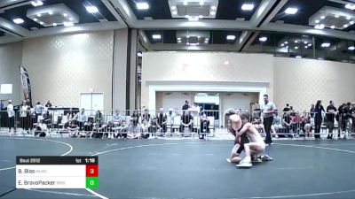 144 lbs Quarterfinal - Beau Blas, Mlwc vs Ethyn BravoPacker, Brighton WC