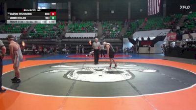 1A-4A 165 Cons. Round 2 - John Dolan, Wilson vs Jaden Richards, New Hope HS