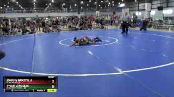 70 lbs Finals (2 Team) - Tyler Verceles, HEADHUNTERS WC vs Johnny Brattelli, SCANLAN WA