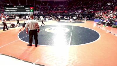 3A 138 lbs Cons. Round 3 - Drew Fifield, Palatine (Fremd) vs Jadon Zimmer, New Lenox (Lincoln-Way Central)