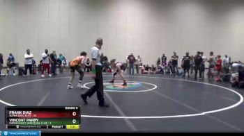 163 lbs Round 5 (6 Team) - Vincent Parry, FordDynasty Wrestling Club vs Frank Diaz, Alpha Dogz Elite