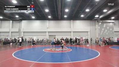 106 lbs Champ. Rd Of 16 - Eli Pomeroy, Bear Cave Wrestling Club vs Kash Clementi, Spartan RTC@LHP