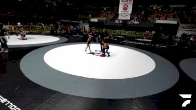 67 lbs Champ. Round 1 - Hunter Cruz, Stockton Combat vs Sage Bernstein