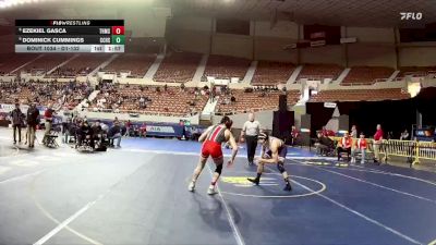 D1-132 lbs Champ. Round 1 - Dominick Cummings, Cesar Chavez High School vs Ezekiel Gasca, Tucson High Magnet School