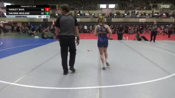 115 lbs Semifinal - Hayden Hegland, Sarbacker Wrestling Academy vs Hanley Bahl, Sarbacker Wrestling Academy