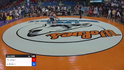 138 lbs Rnd Of 64 - Cohen Long, IN vs Joel Brink, OH