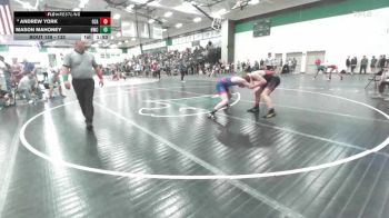 132 lbs Champ. Round 2 - Mason Mahoney, Hastings Wrestling Club vs Andrew York, Ozark