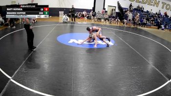 145 lbs Cons. Semi - Braden Hoffer, Connellsville vs Matt Rothka, Canon McMillon