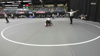 174 lbs Champ. Round 2 - Benedict Holthaus, Friends vs 4 Shadrick Slone, Campbellsville
