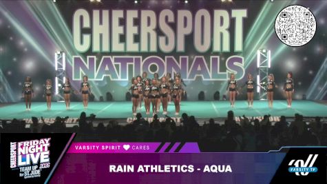 Rain Athletics - Aqua [2026] 2026 CHEERSPORT Friday Night Live