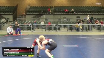 54 lbs Round 3 - Kamden Ettinger, Iowa vs Frank Loeffelholz, Moen Wrestling Academy