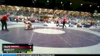 132 lbs Finals (8 Team) - Levi Campbell, 6A Roseburg vs Bo Davis, 6A Sprague