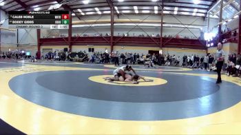 113 lbs Champ. Round 3 - Caleb Noble, Warren Township vs Bodey Gibbs, Columbia