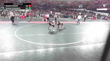 110 lbs Cons. Round 4 - Mason Raddatz, Pulaski Wrestling Club vs Branko Navarrete, Cuba City Wrestling
