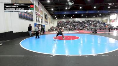 165 Boys Cons. Round 2 - Jehu Perez Gonzalez, Point Loma vs Kaleb Aldrete, Mountain Empire