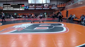 120 lbs Champ. Round 2 - Cade Williams, Kimberly vs Aaron Goss, Elko