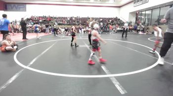 52 lbs Rr Rnd 1 - Cortezz Swindall, Ponca City Wildcat Wrestling vs Bryton Pittser, Cushing