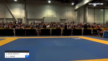 KELLEY RENE PEROTTI vs APRIL L. PARKS 2019 World Master IBJJF Jiu-Jitsu Championship