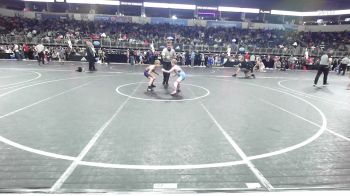 70 lbs Round Of 16 - Christopher Borders, Herrin Tiger Wrestling vs Grayson Schultz, Team Tulsa WC