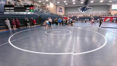 132 lbs Cons. Round 2 - Rita Long, Klein Collins vs Amira Grey, Klein