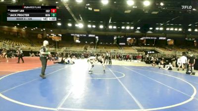 126 lbs Champ. Round 2 - Grant Lee, South Effingham vs Jack Procter, North Hall