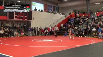 145 lbs Cons. Round 2 - Isabella Cushatt, Colfax-Mingo vs Valerie Altenhofen, Williamsburg