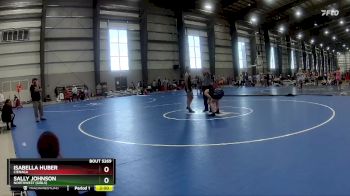 144 lbs 3rd Place Match - Isabella Huber, Cienaga vs Sally Johnson, Northwest (Girls)