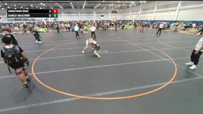 132 lbs Cons. Round 4 - Gable Majcher, Unattached vs Jonathan Diaz, Eagle Empire