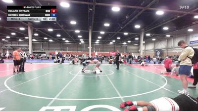 95 lbs Rr Rnd 5 - Teagan Raykos, Misdirection Mat Club - BHSE vs Hayden Horwat, Sea-Monkey Round-Up - BHSE
