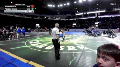 126 lbs Champ. Round 1 - Derek O`Dell, Richland vs Brent Bunag, Olympic