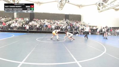 165-I lbs Round Of 32 - Troy Torres-Morey, Silverback Wrestling Club vs Matthew Cmielewski, Shore Thing WC