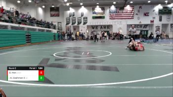 170 lbs Round 2 - Anthony Cashman Ii, Warren Central vs Daunte Hon, Southport