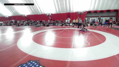 14U Boys - 105 lbs Cons. Round 3 - Beau Paulson, Mukwonago Wrestling Club vs Tristan Bancroft, Monona Grove/McFarland Wrestling Club