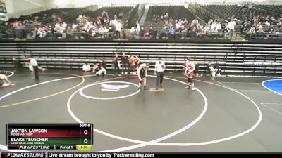 123 lbs Cons. Round 1 - Jaxton Lawson, Mountain View vs Blake Teuscher, Lone Peak High School