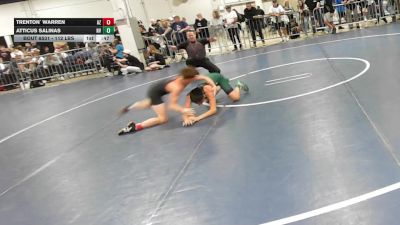 112 lbs Consi Of 8 #1 - Trenton` Warren, AZ vs Atticus Salinas, NV