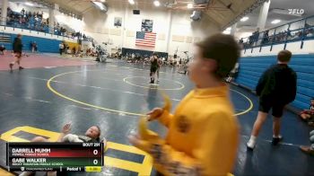102-107 lbs Round 3 - Gabe Walker, Rocky Mountain Middle School vs Darrell Mumm, Powell Middle School