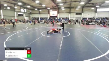 116 lbs Consi Of 8 #2 - Gavin LaBoy, WAR Wrestling Club vs Michael Escobedo, Way Out West