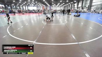 48 lbs Rd# 7- 10:45am Saturday Final Pool - Cameron Kirk, Nauman Green vs Anaiah Peralta, Team New Mexico