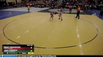 120 lbs Cons. Round 3 - Aiden Friedrich, Kasson-Mantorville vs Brody Ignaszewski, Albert Lea Area