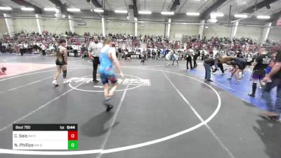 144 lbs 5th Place - Caiden Sais, NM Royalty vs Nathan Phillips, NM Bad Boyz