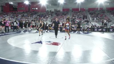 110-115 lbs Cons. Semis - Tamya Bouie, Beat The Streets Cleveland vs Aubrey Koch, CIA