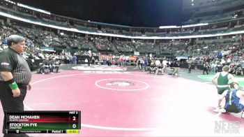 150-2A Cons. Round 1 - Dean Mcmahen, Platte Canyon vs Stockton Fye, Stratton