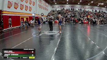 165 lbs Champ. Round 2 - Jeremy Amrhein, Dundee vs Niko Meis, Olentangy Liberty