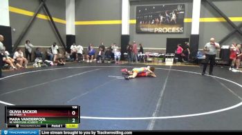 106 lbs Semis (4 Team) - Olivia Sackor, MN Storm vs Mara Vanderpool, NE Wrestling Academy