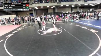 155 lbs Champ. Round 2 - Paytyn Dykes, Unattached vs Chloe West, Unattached