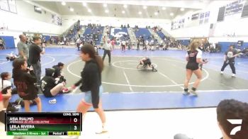 105 lbs Cons. Semi - Asia Rialmo, Americana Jiu Jitsu Collective vs Leila Rivera, Team Thunder