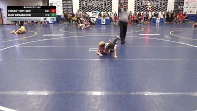 52 lbs 3rd Place - Vincent Switzer, Outlaws W.C. vs Jack Badaracco, Seneca Valley